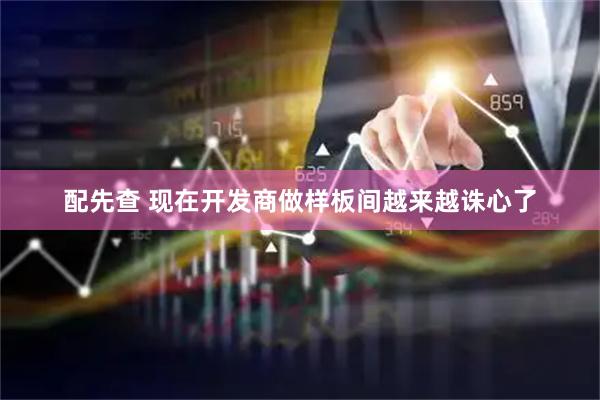 配先查 现在开发商做样板间越来越诛心了